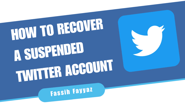 How to Recover a Suspended Twitter Account